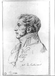Porträt von Armand Augustin Louis, Marquis de Caulaincourt (1772-1827)